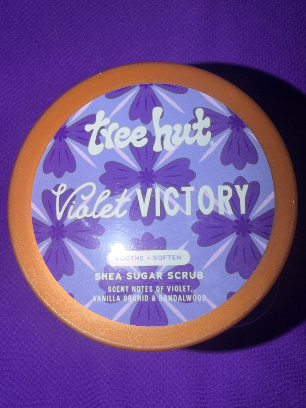 NEW SCENT Tree Hut Violet Victory Shea Sugar Scrub - Violet